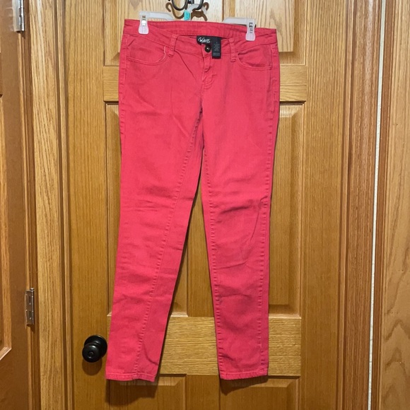 Red City Streets skinny jeans size 7 - Picture 2 of 4